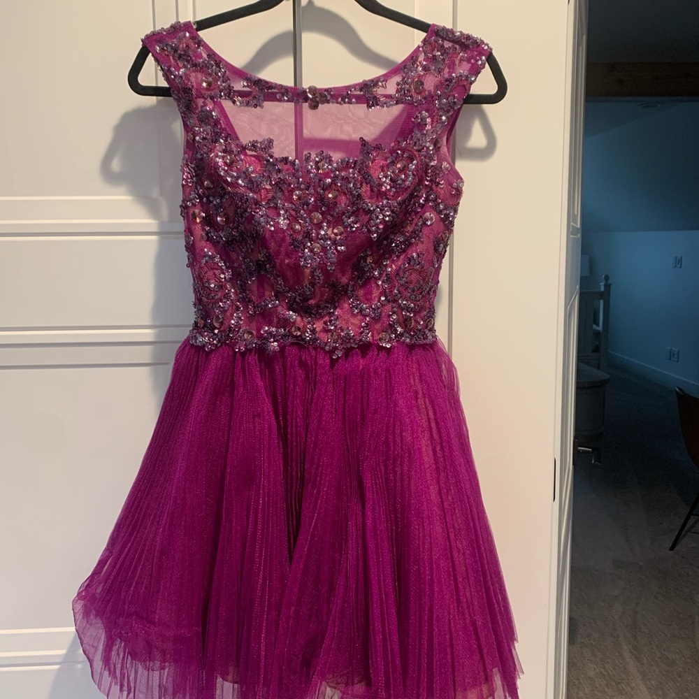 Lightly used purple home coming or special event dress